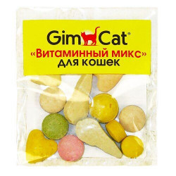 Лакомство для кошек GimCat Витаминный микс 30шт по 12 г (мультивитамин)