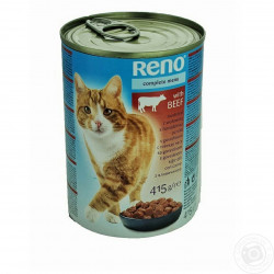 Reno консерва для кішок з яловичиною 415г