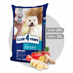 Клуб 4 Лапы Premium гипоаллергенный  корм для собак малых пород  14кг