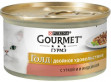 Корм  Gourmet Gold Двойное удовольствие с уткой и индейкой 85г(от10шт)