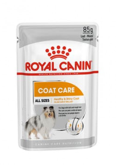 Влажный корм Royal Canin Coat Care для собак с тусклой и жесткой шерстью 85г (от 10шт в ассортименте)