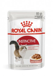Влажный корм Royal Canin Instinctive для кошек кусочки в соусе 85 г(от 10шт в ассортименте)