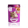 Whiskas Casserole Консервы для кошек с говядиной в желе 85г(от 10шт)