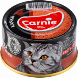 Паштет для кішок з качкою "Carnie" 95г