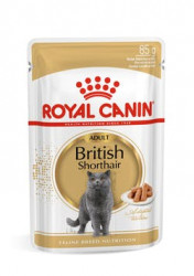  Вологий корм Royal Canin British Shorthair породи британська 85 г (від 10шт в асортименті)