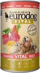 Eurodog Vital Консерви для собак з телятиною 1.24кг