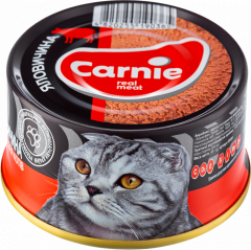 Паштет для кішок з яловичиною "Carnie" 95г