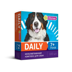 Мультиватаминный комплекс Daily Vitomax для собак старше 7лет,100шт