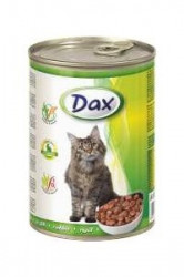 Консерва DAX для котів кролик 415г