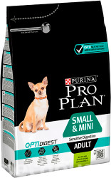 Сухой корм Purina Pro Plan для собак малых пород c ягненком для чувствительного пищеварения 7кг.