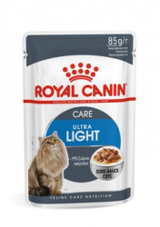 Вологий корм Royal Canin Ultra Light для кішок схильних до повноти 85 г (від 10шт в асортименті)